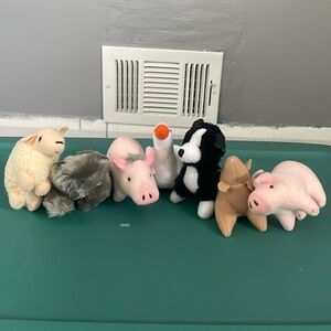 Retro 1995 Babe The Movie McDonald’s Happy Meal Toy Lot